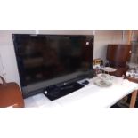 An LG 37" television with remote control COLLECT ONLY