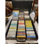 A quantity of vintage cassettes