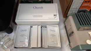 2 boxes of cherished leather care for furniture by DFS