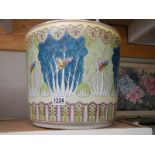 A good hand painted Chinese jardiniere.