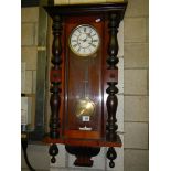 A Victorian wall clock, COLLECT ONLY.