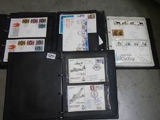 An album of Royal Air force first day covers and three others.