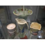 Four piece of Radford pottery.