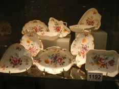 Ten pieces of Royal Crown Derby porcelain.