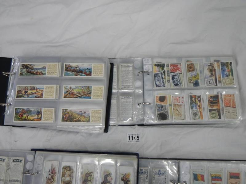 Four albums of assorted cigarette cards. - Image 2 of 3