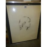 A framed and glazed limited edition print entitled 'Constanza' by Mario Donizetti, 88/150.