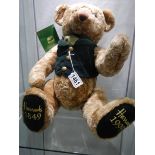 A Harrod's 1849-1999 commemorative bear.
