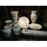 A mixed lot of Aynsley porcelain.