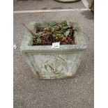 A square garden pot, COLLECT ONLY.