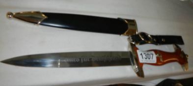 A Replica German dagger.