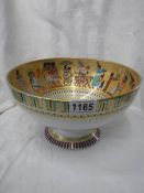 A Kaiser Theben Egyptian style 'Tut-Ankh-amun bowl.