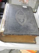 An old family Bible a/f.