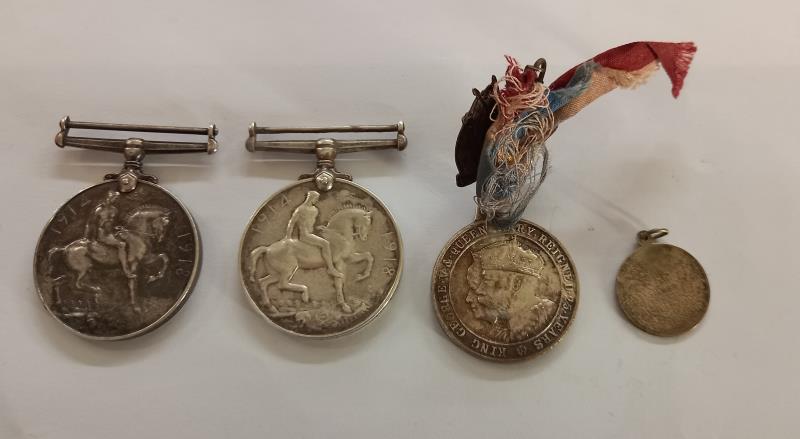 A collection of medals including Victoria Defence of Ladysmith medal for Pte G Bennett, - Image 8 of 8