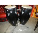 A pair of Bongo drums, COLLECT ONLY.