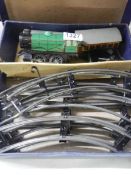 A boxed Hornby train set.