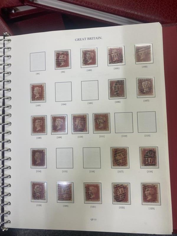6 albums of UK stamps in Windsor Albums including good Victoria album also Edward, George, Mint etc - Image 6 of 18