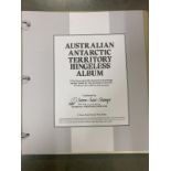 An album of mint Australian Antarctic Territories stamps 1975-2014
