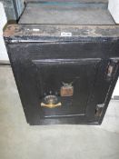 A large heavy metal safe, (key in office) COLLECT ONLY.