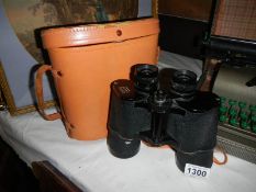 A pair of 12 x 50 field binoculars.