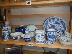 A mixed lot of oriental and other ceramics.