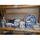 A mixed lot of oriental and other ceramics.