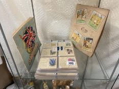 A large lot of Kensita silks & Henry cigarette cards etc,