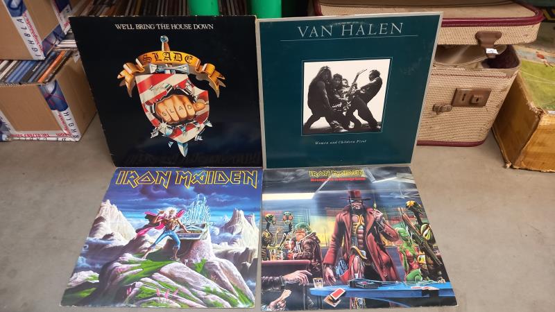 A good lot of LP's including Deep Purple, Iron Maiden, Thin Lizzy, Led Zeppelin, Judas Priest, - Image 10 of 13