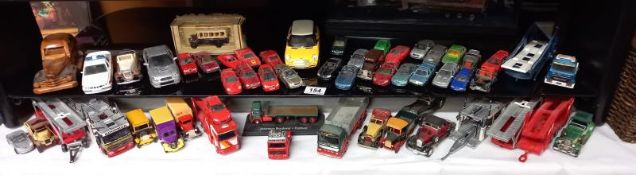 A quantity of unboxed mixed diecasts including Corgi, Lledo etc