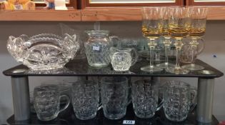 A good lot of drinking glasses & dessert bowls etc.. COLLECT ONLY
