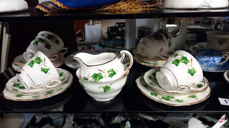 A Colclough and a Royal Stafford bone china tea sets - Image 2 of 3