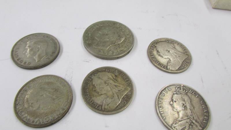 Approximately 110 grams of pre 1947 silver coins. - Image 2 of 3