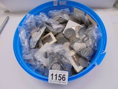 In excess of 5 kg of world coins including uncirculated Canada coins.