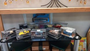 A quantity of Corgi die cast including Land rover, Jaguar & Mini etc.