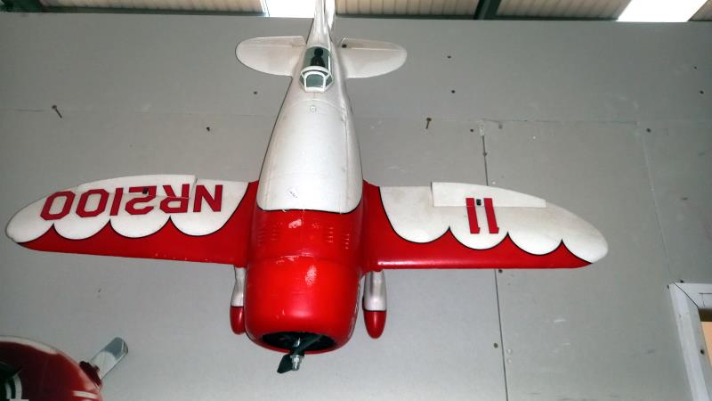 A radio control ARTF GEE BEE + 1 racer with servos motor, controller lipo and 1 other radio - Image 2 of 4