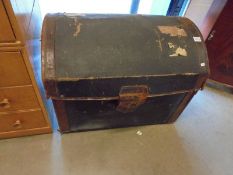 A mahogany corner cabinet, COLLECT ONLY.