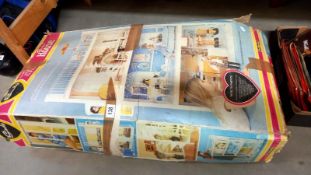 A boxed Sindy dolls house with bathroom, unchecked for completeness COLLECT ONLY