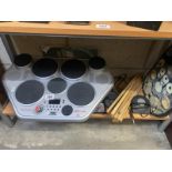 A Yamaha DD-55 electric drum machine etc (COLLECT ONLY)