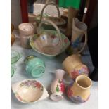 A quantity of Radford pottery etc.