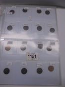 Approximately 64 farthings, all different dates, 1860 - 1953.