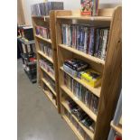 A pair of pine book shelf units 63cm x 140cm x 19cm (COLLECT ONLY)