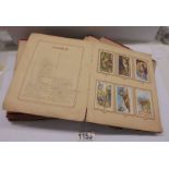 Thirteen Gallaher cigarette card books from 1930's, mostly full.