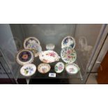 A mixed lot of china including Royal Crown Derby, Dresden, Limoges etc