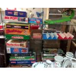 A large quantity of vintage 1970's/80's board games etc. including The Generals microscope &