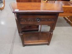 A good quality oak hall table, COLLECT ONLY.