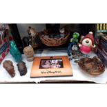 A mixed lot including Walt Disney World frame & Country Artist's owl etc.