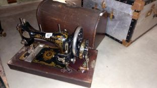 A 19th/20th century Vickers sewing machine, COLLECT ONLY