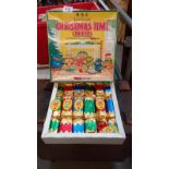 A vintage box of Wade Tom Smith Christmas time crackers
