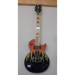 An Epiphone JC-LP custon John Connely signature, brass nut, Grovers EMG twin humbucker,