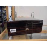 A Dunhill cigar box humidifier, 28 x 22 x 11 cm.