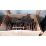 A good quantity of vintage moulding planes. COLLECT ONLY